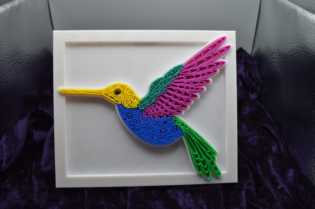 Quilling Humming Bird